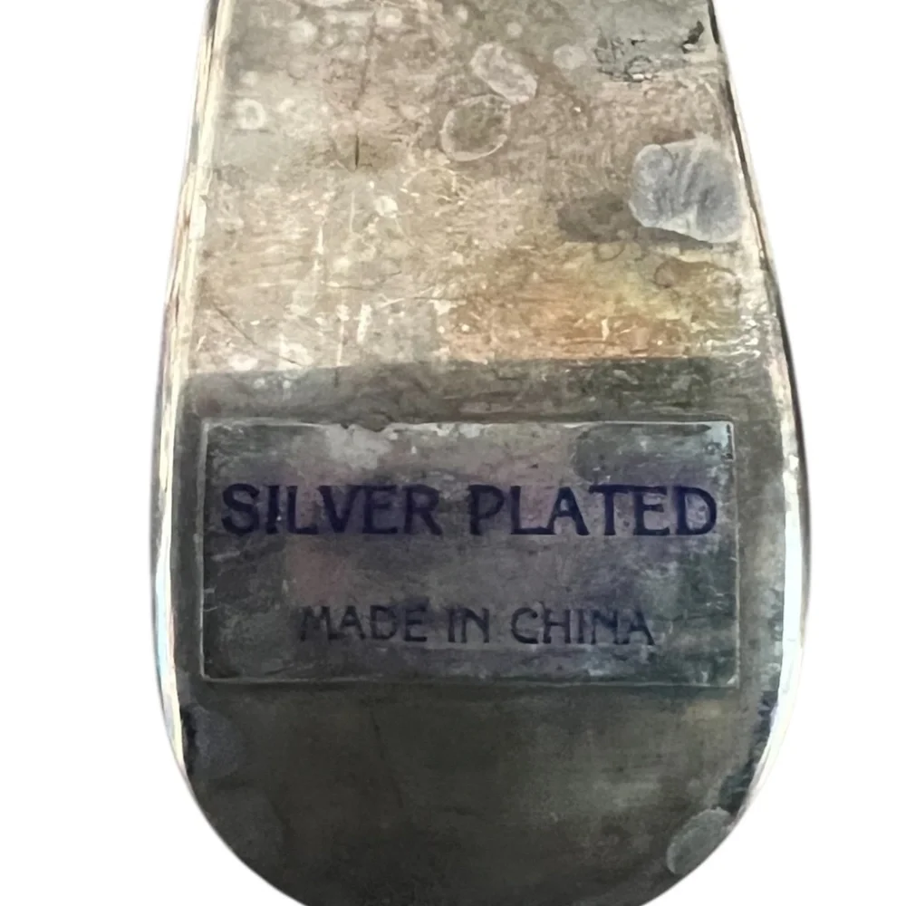 Vintage‎ International Silver Co. Merry Christmas silver plated pie cake server